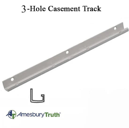 Casement Window Track – 11-3/8", 3-Hole (#30706.92)