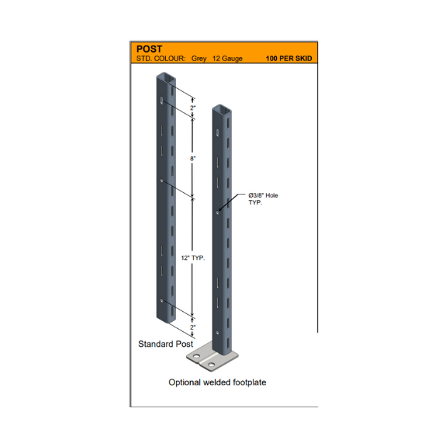 EZ-Rect Type 1 Post