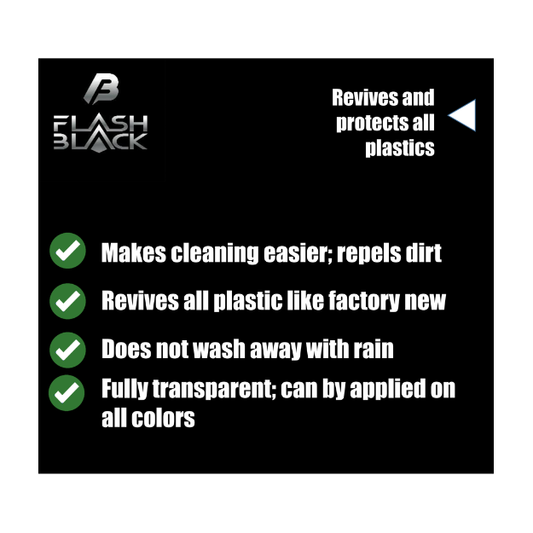 Flash Back Plastic Restorer & Protector
