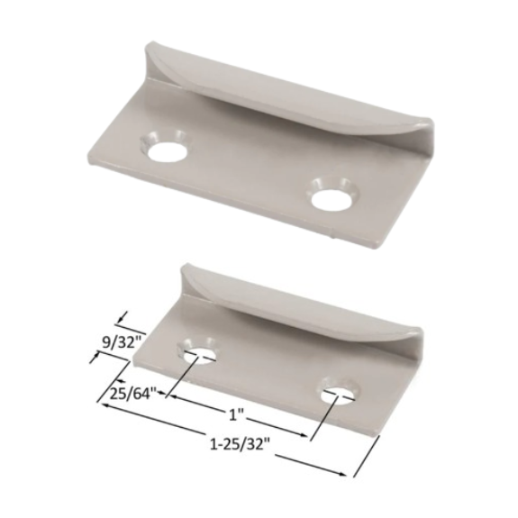 Truth Hardware Multipoint Keeper – Ermine Finish (Part #31964.93)