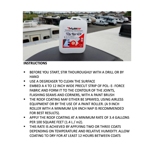 RV Roof Stop
