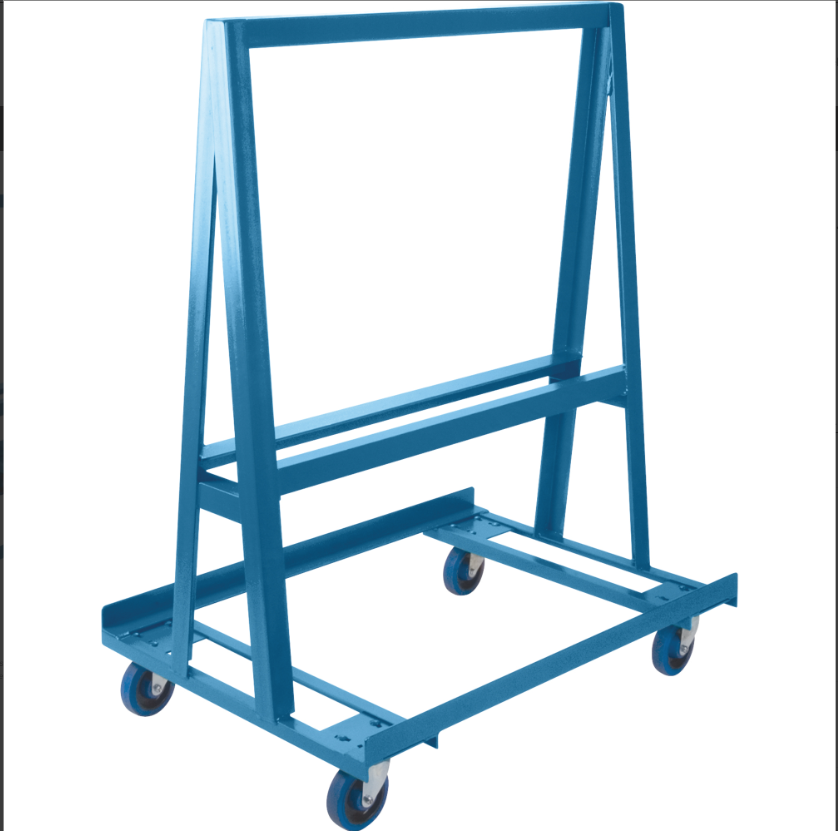A-Frame Sheet/Panel Truck, Open Base, 42" x 30" x 55", 1200 lbs. Capacity
