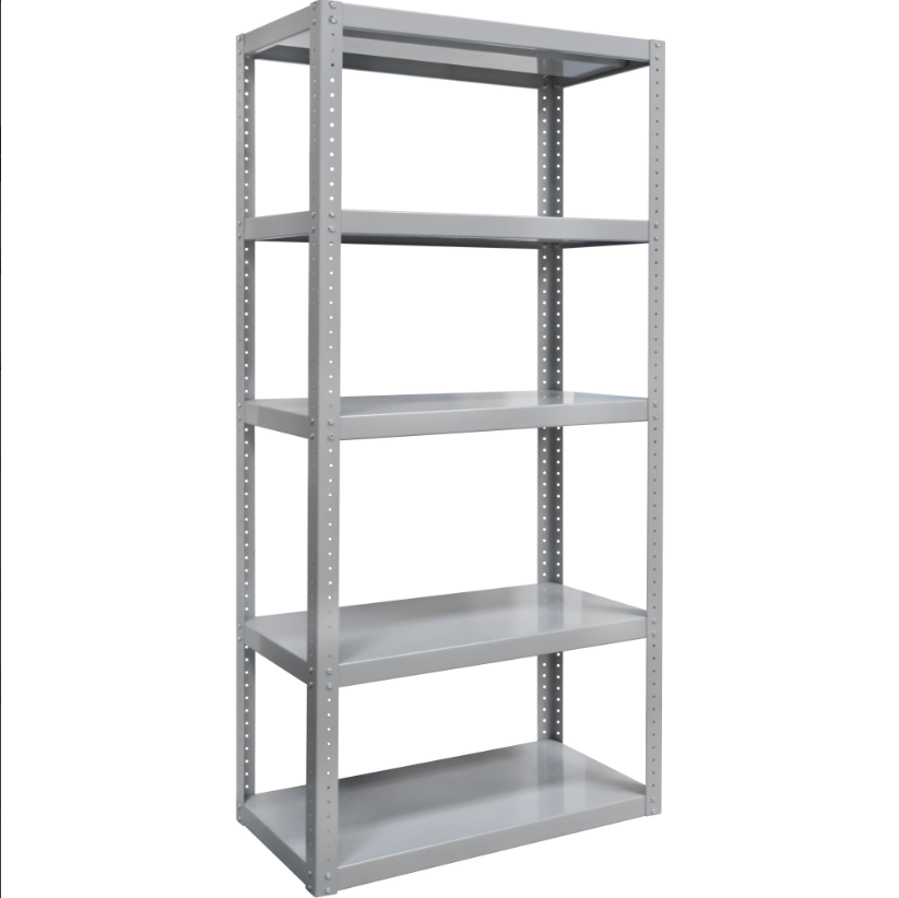 Heavy-Duty Shelving, Steel, Bolted, Starter, 60" W x 72" H x 24" D