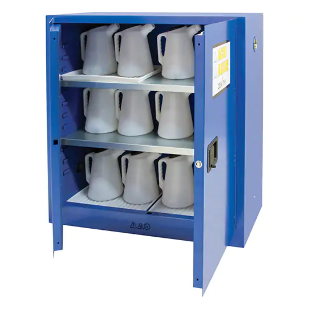 Gabinete para líquidos corrosivos, 30 galones, 43" x 44" x 18"
