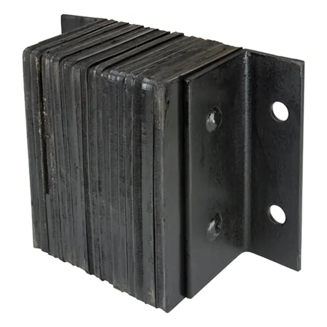 Butoirs de quai laminés, horizontaux, en caoutchouc, 30,5 cm (l) x 15,2 cm (p) x 25,4 cm (h)