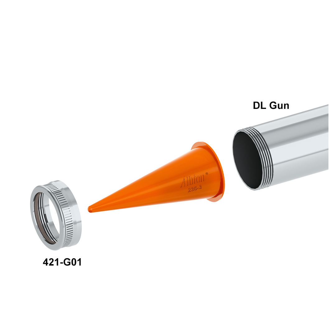 Boquilla de cono naranja