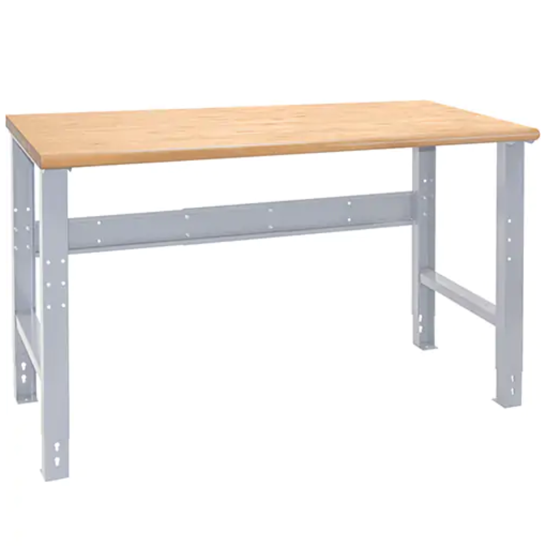 Établi industriel, dessus et pieds seulement, capacité de 1 000 lb, 72 po l x 36 po P x 34 po H