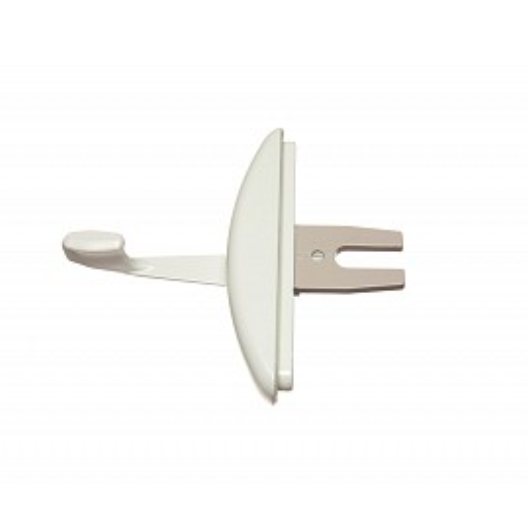 Cerradura multipunto Maxim con junta (blanca) (horquilla larga sin mano)