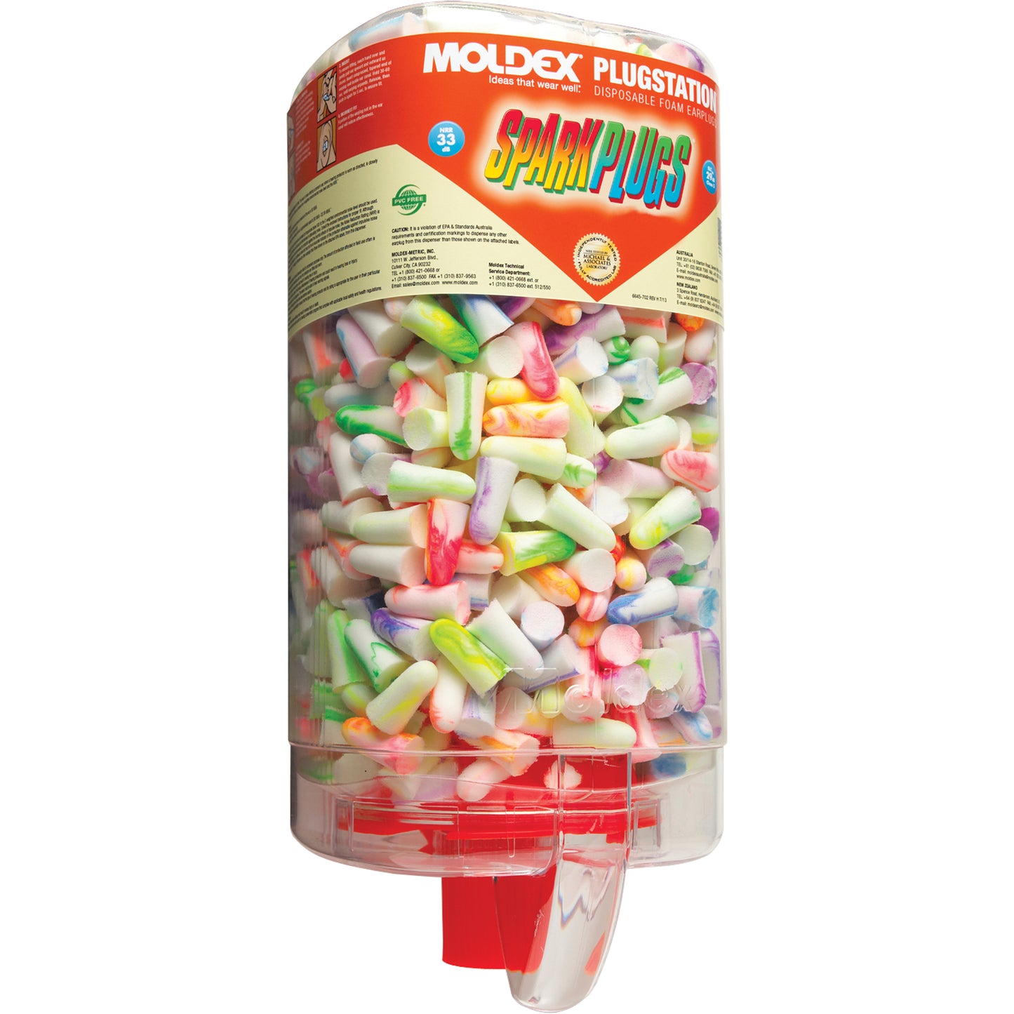 Distributeur de bouchons d'oreilles SparkPlugs® Plugstation®