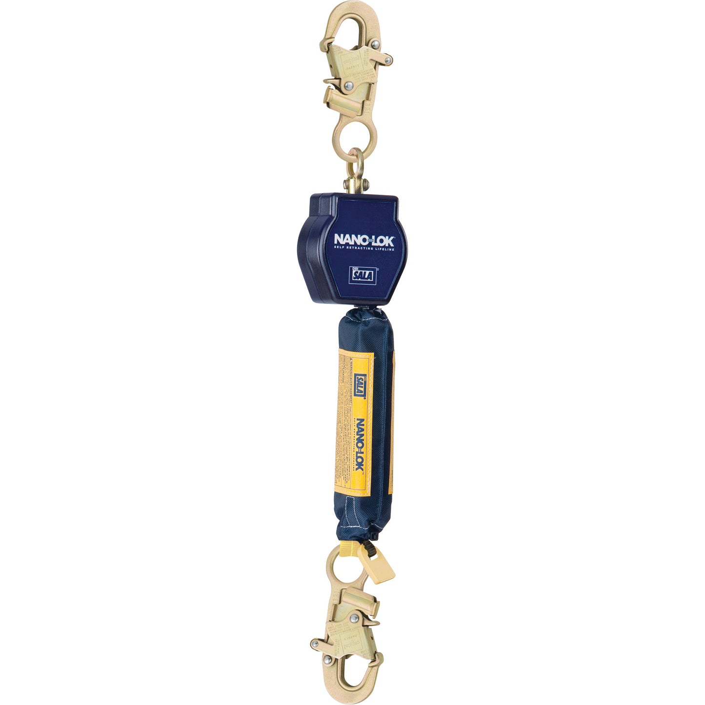 Ligne de vie auto-rétractable Nano-Lok™, 6 pi, Dyneema®/Polyester, émerillon