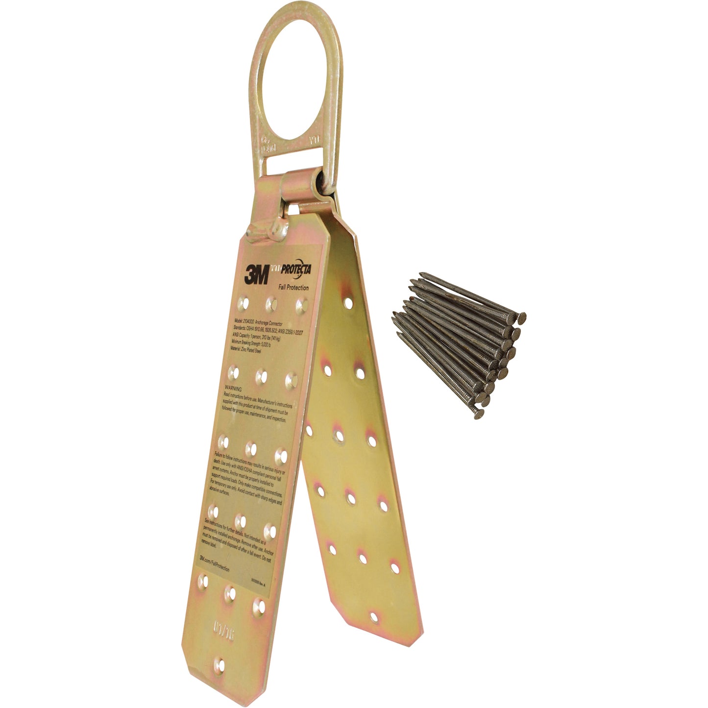 Ancrage de toit à charnière réutilisable PROTECTA® PRO™, toit