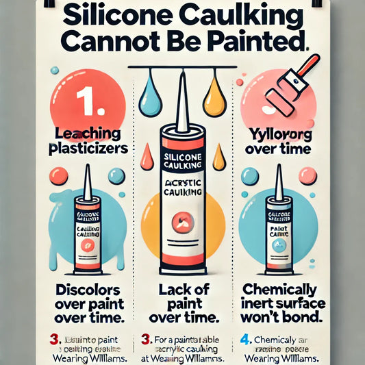 Can Silicone Caulking Be Painted?