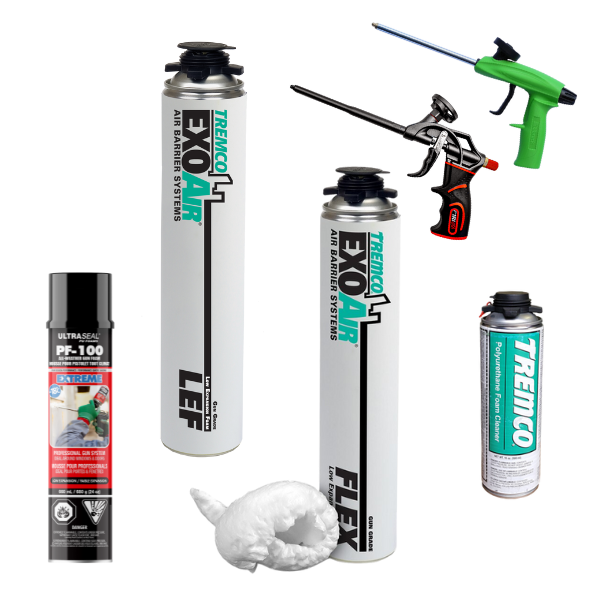 Spray Foam & Cleaners