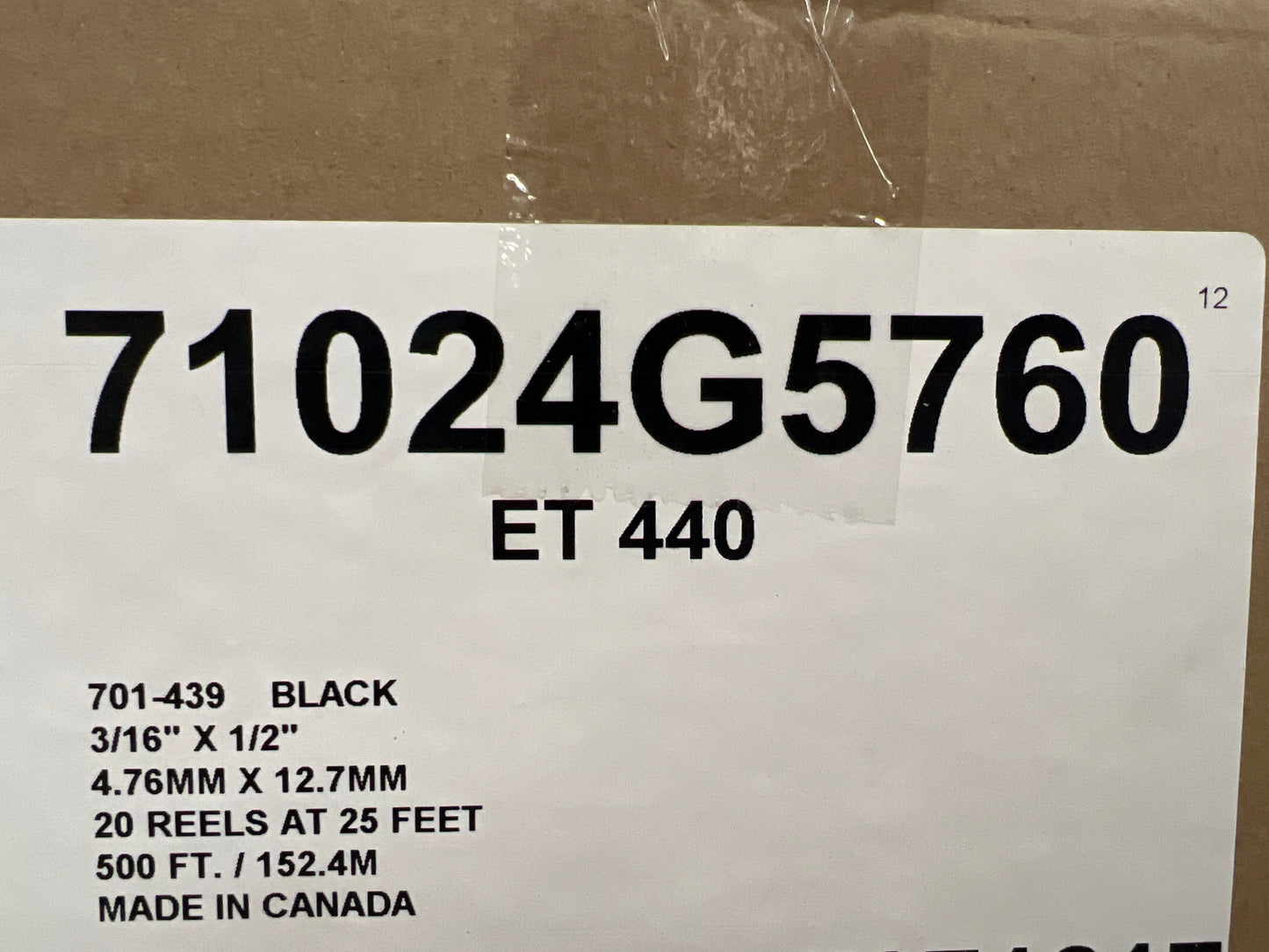Ruban Tremco 440 3/16"