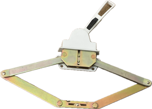 Operadores de ventanas para toldos con palanca de 23 1/4" (blanco o marrón)
