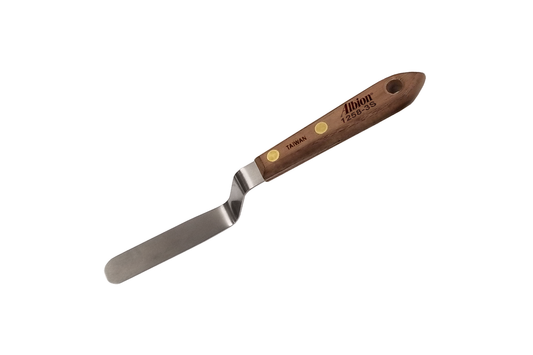 Offset Classic Caulk Tooling Spatula: 3/4″ Wide x 4″ Long Blade