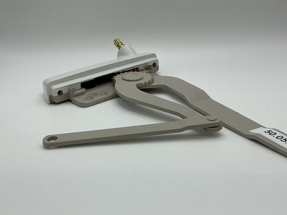Maxim Dual-Arm Low-Profile Casement Operator – Rear Mount
