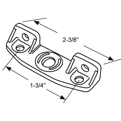Truth Maxim Narrow Awning Operator Bracket – Part #2115887 (Old #22143.00.0001)