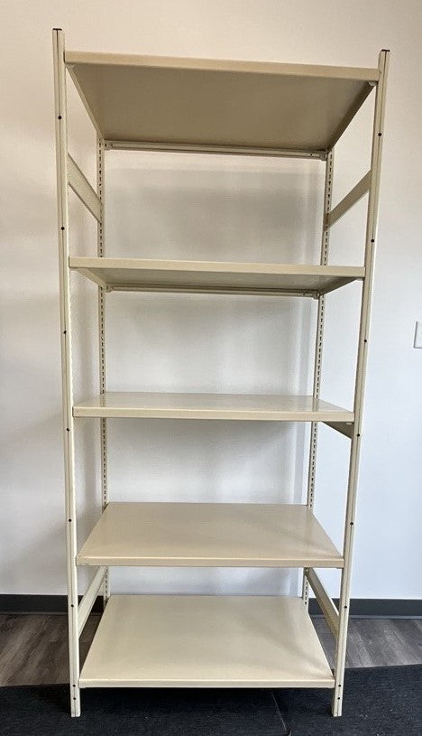 North American EASY-UP 5000 Shelving Unit – 5 Shelves (24" x 36" x 85")