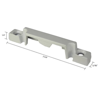 Truth Hardware Keeper for “Trimline” Security Cam Locks – White (#:40380.32)