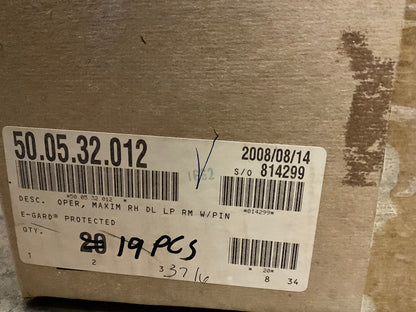 Desc Oper Maxim RH DL LP RM W/Pin #50.05.32.012