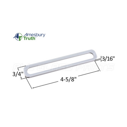 Spacer for Multi-Point Lock (Medium Fork) (Truth Hardware) (White)