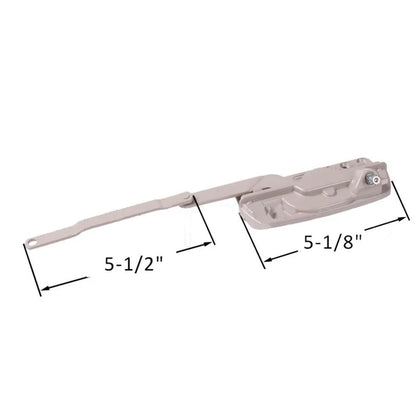 Truth Hardware 50.80 Split-Arm Casement Window Operator – Left Hand, 5½″ Arm