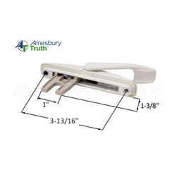 Multi-Point Lock (Medium Fork) (Truth Hardware) (White)