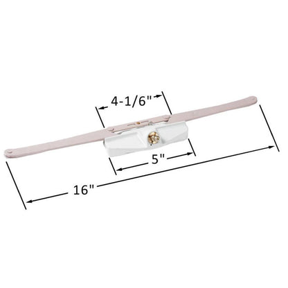 Truth Hardware White Awning Window Operator Roto Gear Crank