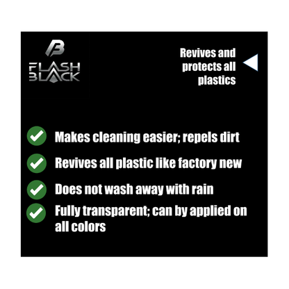 Flash Back Plastic Restorer & Protector
