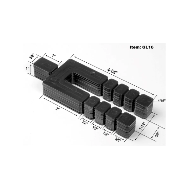 Cales empilables 5 1/8"