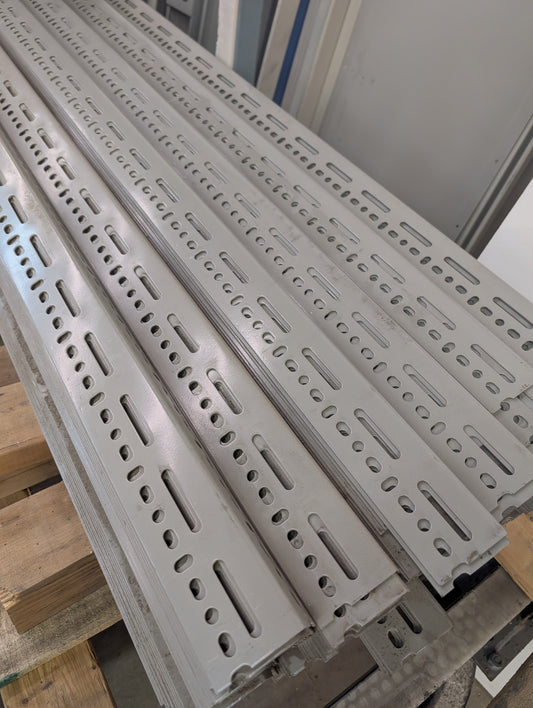 Steel slotted angle