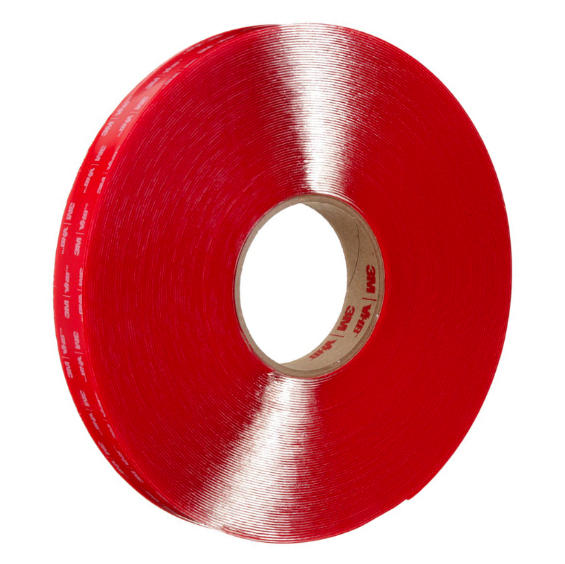 VHB Tape - Polyethylene Film Liner D/C Clear 4910 9MMx33M 40MIL 6/CS