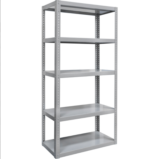 Heavy-Duty Shelving, Steel, Bolted, Starter, 60" W x 72" H x 24" D