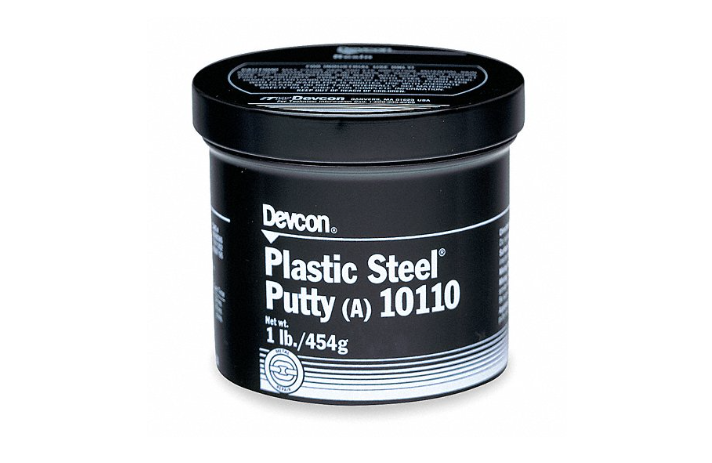 PUTTY, PLASTIC STEEL, MULTIPURPOSE REPAIR, 16 OZ, CAN, GREY, EPOXY
