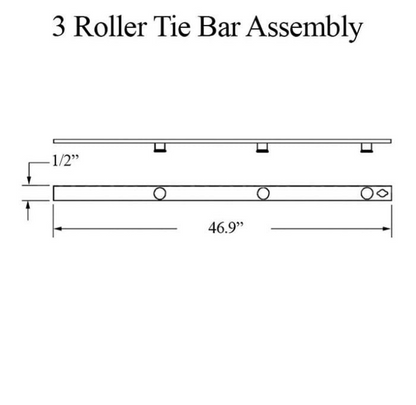 Tie Bar MP 46.9" 3-Point Interlock