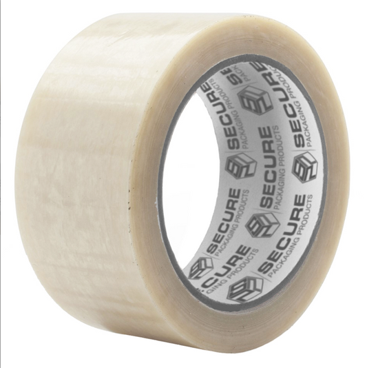 Packaging Tape Polypropylene - Hot Melt Rubber Resin Clear SPP25HM 48MMx100M 1.54MIL 6/PK 36/CS
