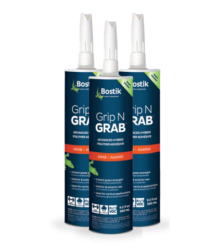  Bostik Grip N Grab Advanced Hybrid Polymer Adhesive 9.5 oz Tube 