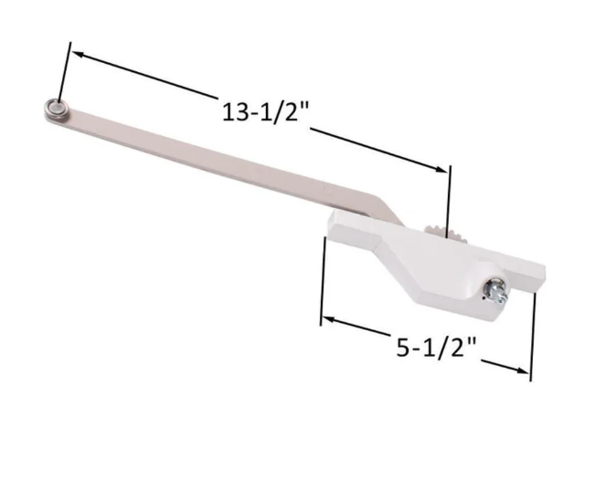 Single Arm Casement Operator  13.5" (White)
