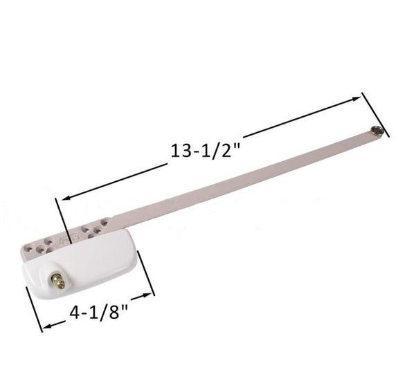 Truth Ellipse 13-1/2" Single-Arm Casement Window Operator – White