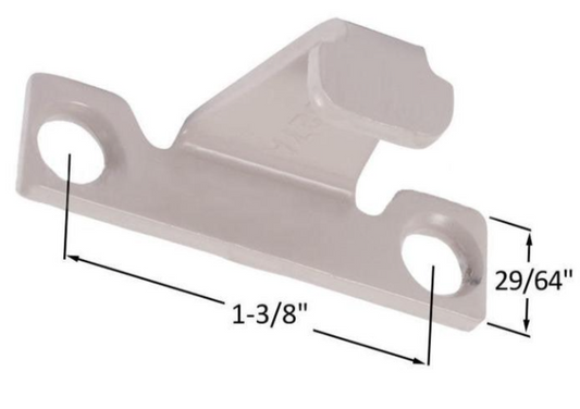 Low Profile Sash Lock Keeper E-Gard (Ermine)