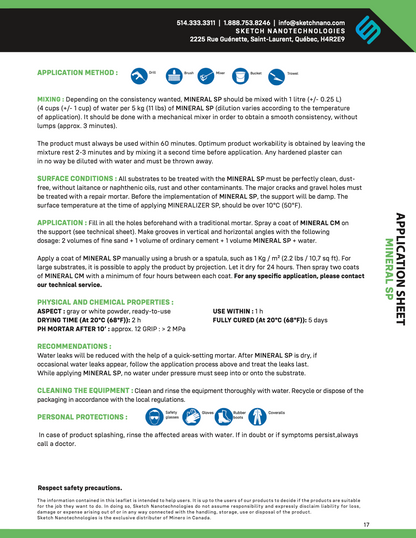 Mineral Seal Powder (Concrete Liner)
