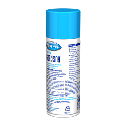 Glass Cleaner, 20 oz., Aerosol Can