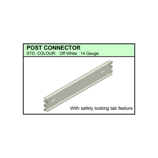Trimline  - POST CONNECTOR EZ Rect