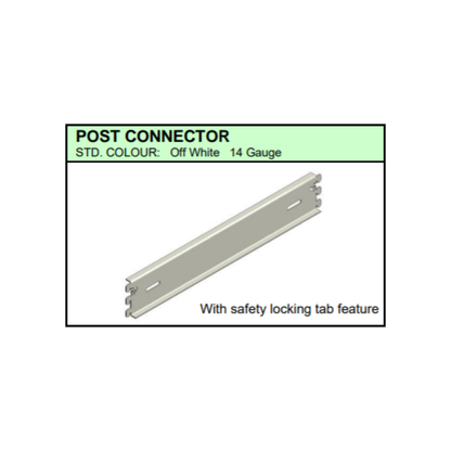 Trimline  - POST CONNECTOR EZ Rect