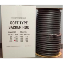 Soft Type Backer Rod - 3/8" x 2100'=1xROLL