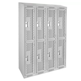 Clean Line™ Lockers, 2 -tier, Bank of 4, 48