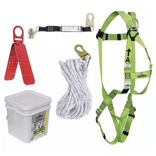 Compliance Fall Protection Kit, Roofer's Kit