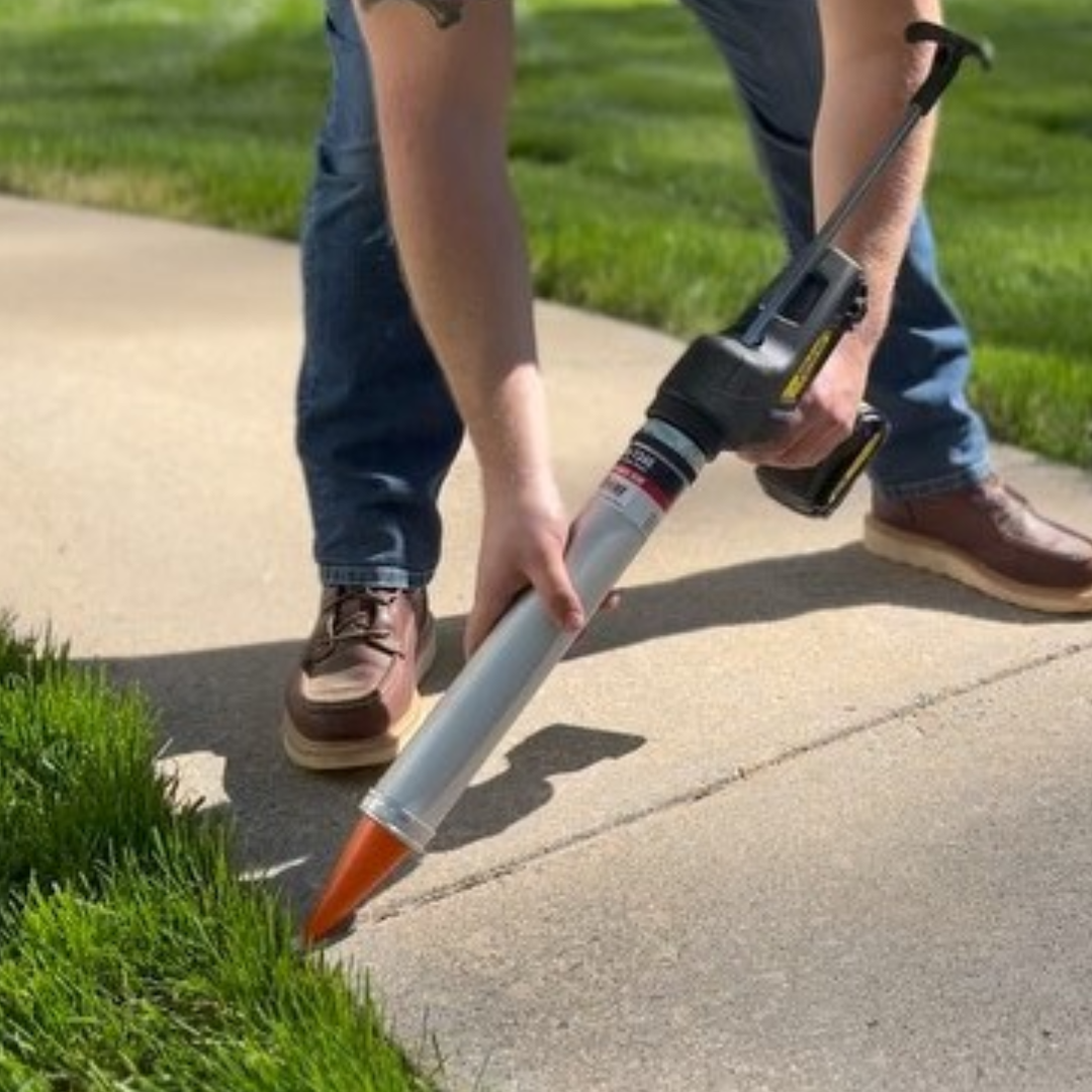 20oz Core Cordless Sausage Gun w/ Orange Cone Nozzles 18 Volt