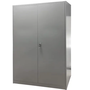 Storage Cabinet, Steel, 4 Shelves, 78